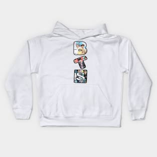 BTS Faces Kids Hoodie